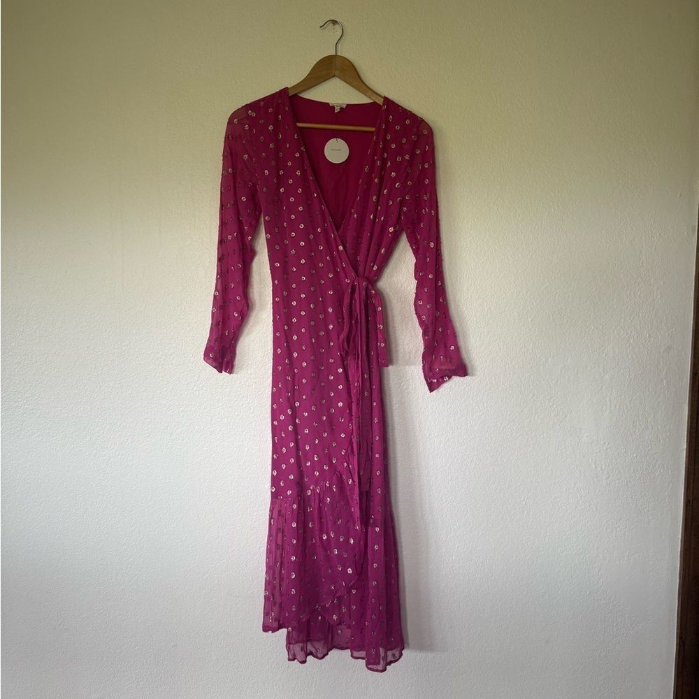 NWT Elegant Pink Maxi Dress